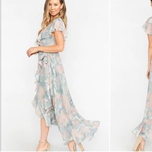 SMYM Jess ruffle midi dress